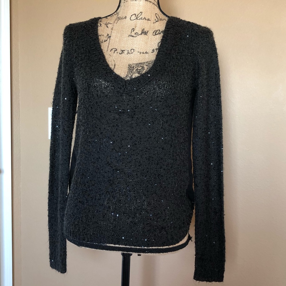 American Eagle sequined lightweight sweater
